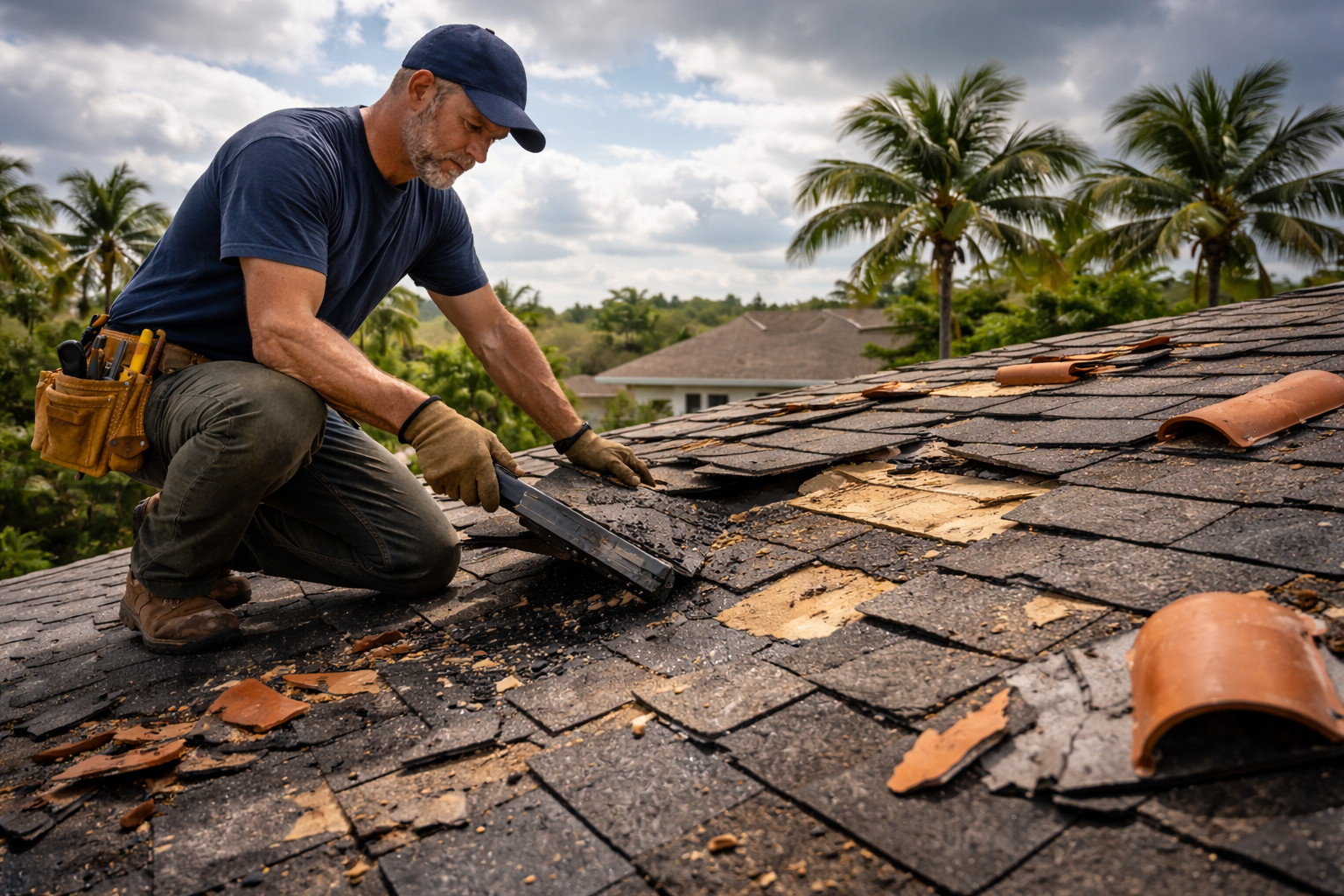 Storm Damage Roof Repair